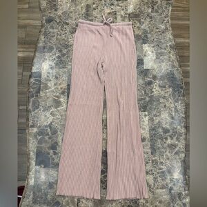 Billabong Dusty Pink Ribbed Knit Pants